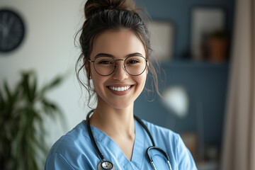 Smiling Healthcare Professional Portrait