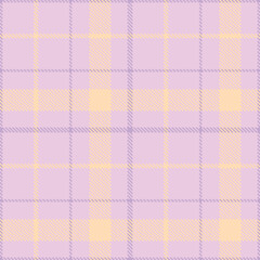 Modern Iridescent Very Light Purple Seamless Tartan Fabric Design