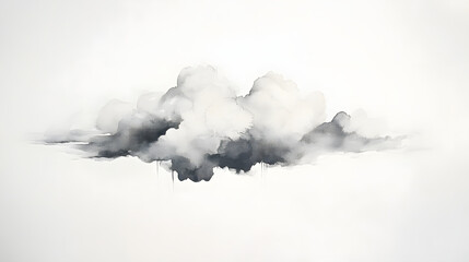 Black gold ink abstract flowing background