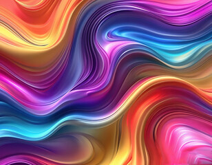 Fototapeta premium abstract background with lines of orange, purple, blue, colors.