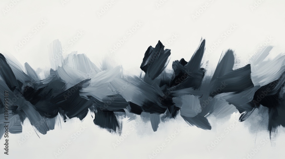 Poster ink explosion art showcases layered textures creating dynamic expression generative ai