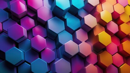 A vibrant close-up of a textured background featuring an array of colorful cubes in various shades, including red, blue, green, and yellow, creating a lively and dynamic visual effect.