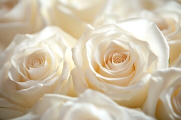 Close up of a white rose