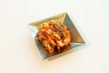 Korean food, Kimchi kimchi on white background.