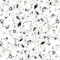 Obraz premium black ink splat background