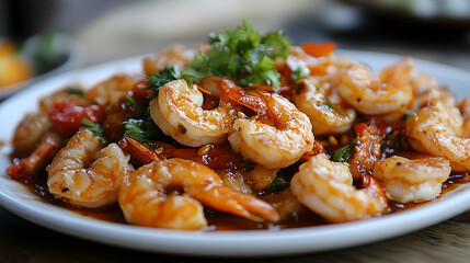 Spicy Fried Shrimps
