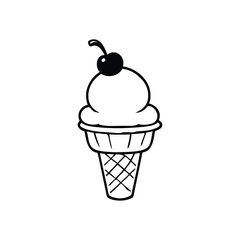 Ice Cream Illustration