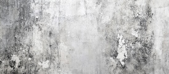 Obraz premium Abstract textured gray wall background with subtle white streaks and variations, featuring a rough surface and faded urban aesthetic.