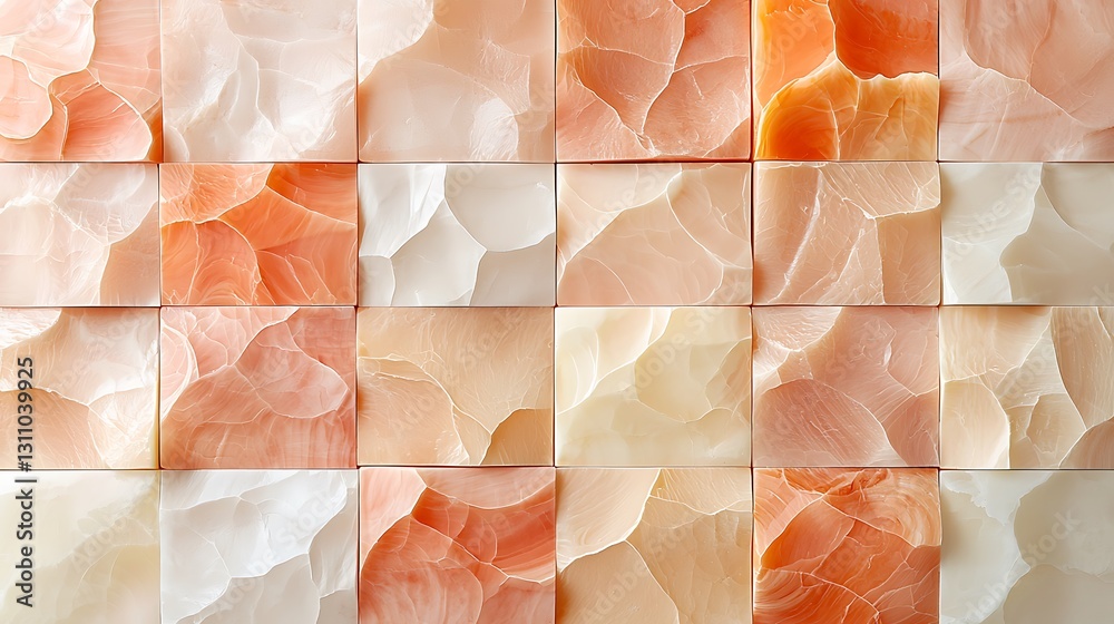 Poster onyx tile mosaic elegant texture pattern background home decor design