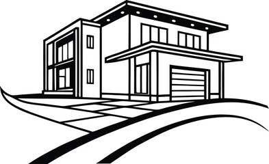 Estate Edge Sophisticated Housing Logo