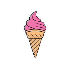 Ice Cream Illustration