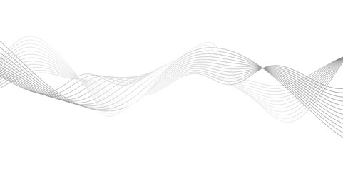 vector illustration of an line abstract white background. Vector abstract light blend paper wave flow digital gradient transparent.