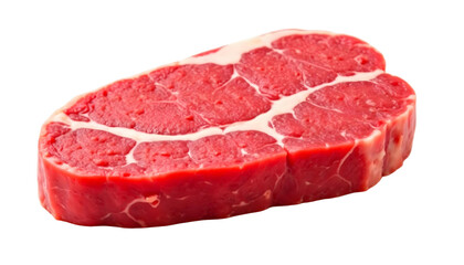 Fototapeta premium raw meat isolated on white