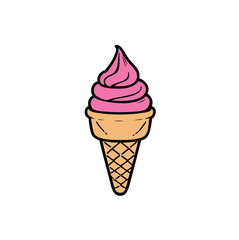 Ice Cream Illustration