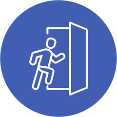 Emergency Exit Icon
