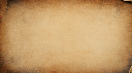 Aged Parchment Texture Background for Antique Maps and Historical Documents Old Paper Surface Backdrop
