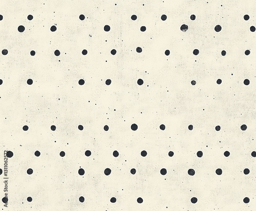 Poster geometric pattern of polka dots: a simple yet captivating geometric pattern of evenly spaced polka d