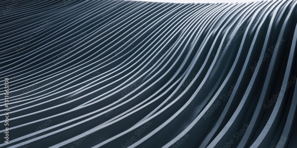 Poster abstract architectural lines: a captivating composition of flowing lines, creating a mesmerizing and
