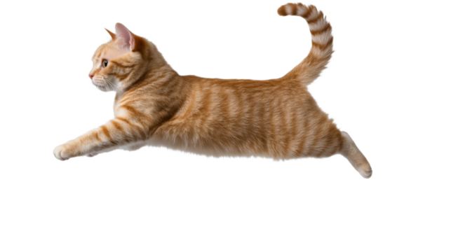 scottish fold cat isolated on white background 