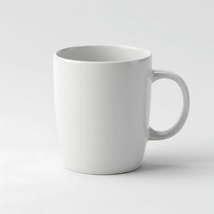 Obraz premium White Cylindrical Mug