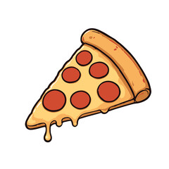 Pizza Food Illustration