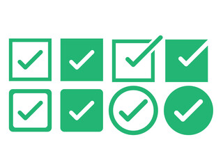 check box set green color