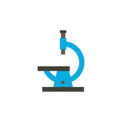 Microscope colored icon