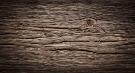 Obraz premium Dark Rustic Wood Texture Background. AI Generated