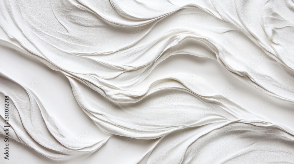 Poster swirling serenity: an abstract composition of flowing textures and dynamic patterns. the interplay o