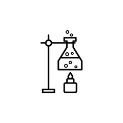 Laboratory Equipment line icon