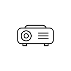 Projector line icon