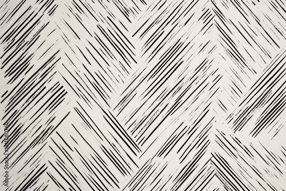 Poster abstract lines pattern: an artistic display of black diagonal lines intersecting in a dynamic and vi