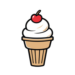 Ice Cream Illustration