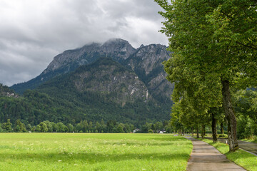 Scenic Pathway in Hohenschwangau