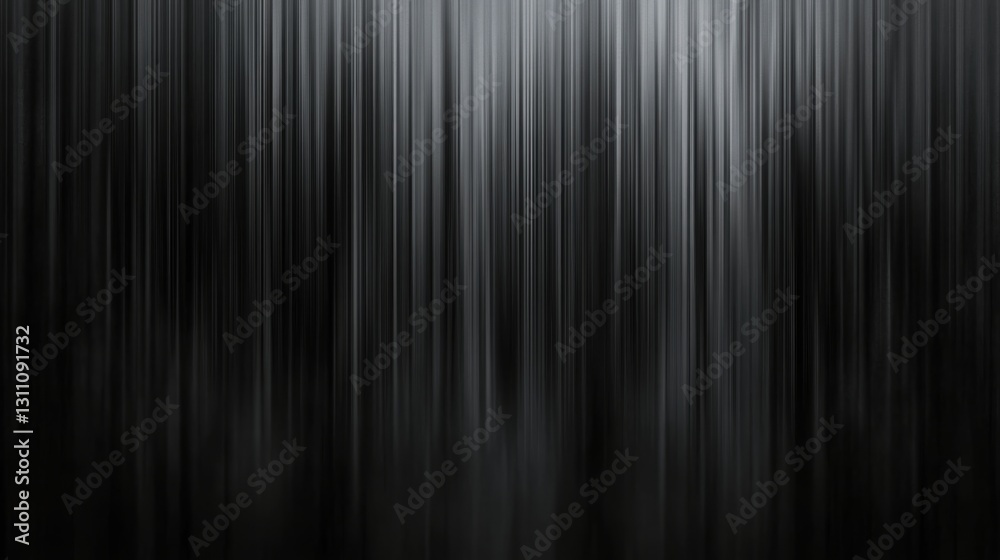 Poster abstract black lines: dark and mysterious abstract image features vertical lines creating a sense of