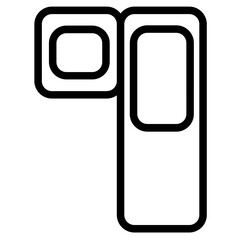 Door Pvc Plastic Line Icon