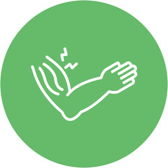 Obraz premium Nerve Pain Icon