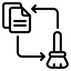 Data Cleaning Icon