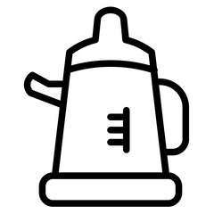 Kettle Teapot Drink Line Icon