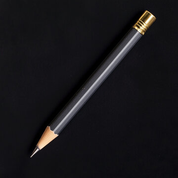 2mm Pencil on Sleek Black Background Highlights Precision, Design, and Artistic Detail in Every Stroke