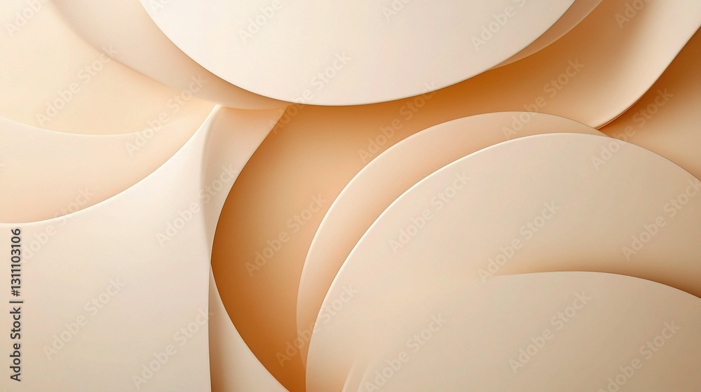 Poster smooth abstract background with clean lines and soft curves