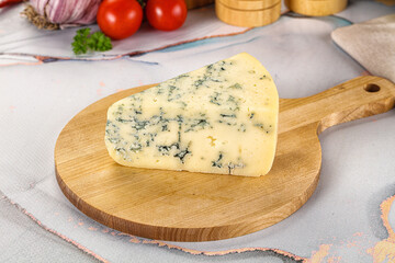 Dor blue cheese with mold