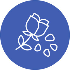 Rose Petals Icon