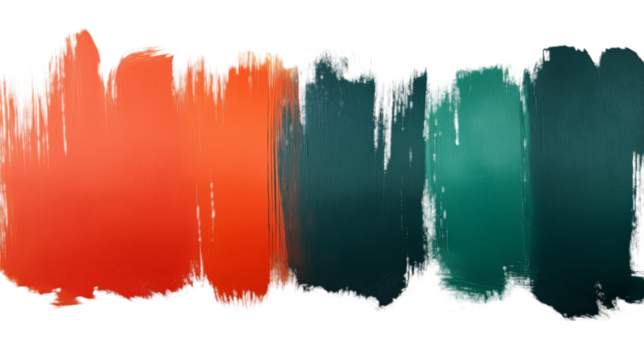 Watercolor splashes in green and red tones creating a unique and vibrant abstract design, ideal for backgrounds, creative projects, or artistic expressions.