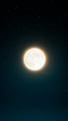 smartphone wallpaper, moon