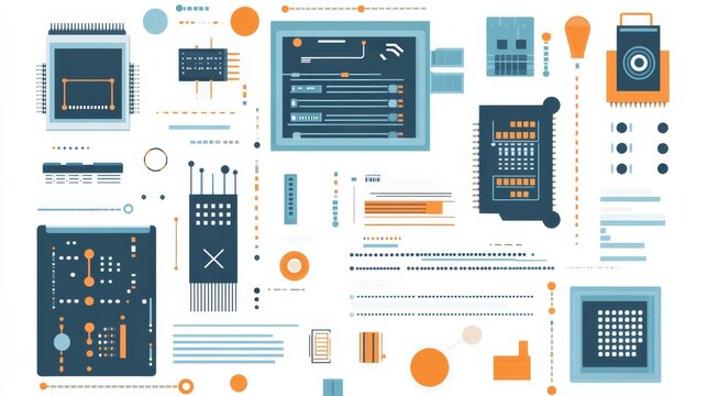 Design a modern one-page CV for a microcontroller programming engineer, featuring a header with name, title, and contact info; sections for skills (C, C++, Python, protocols like UART and I2C, tools
