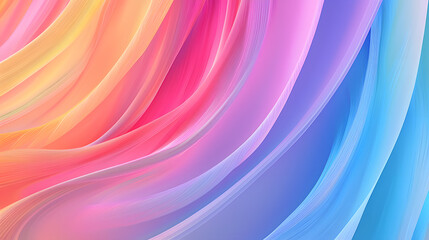 Fototapeta premium High-resolution abstract gradient wallpaper soft colors background digital art serene environment vibrant viewpoint