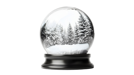 snow globe transparent background png