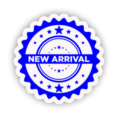 New Arrival Stamp Sticker