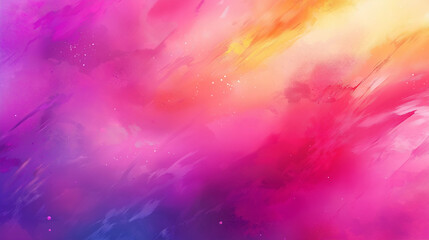 Holi concept - abstruct background with holi colored powders splashes